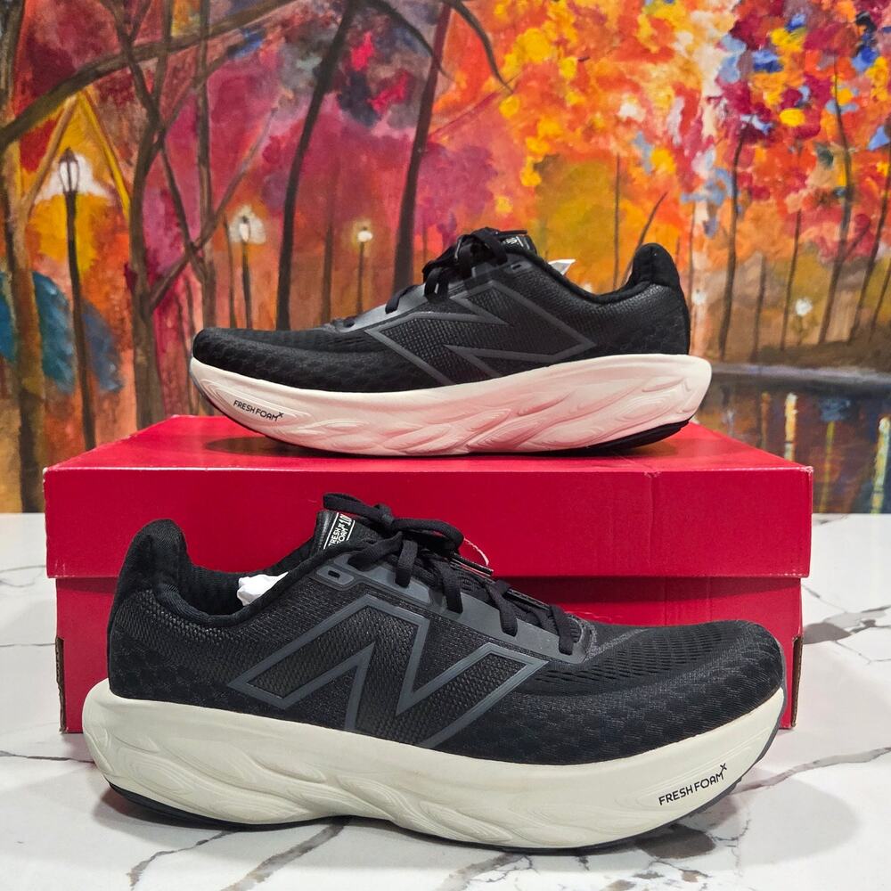 New Balance 1080 v14 Black Grey Size 12 Men's Running Shoes M1080B14